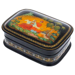 Шкатулка "Коробейник" Пермякова, Палех