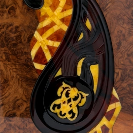 Нарды из корня ореха "Орнамент" коллекция "Легенды мира"