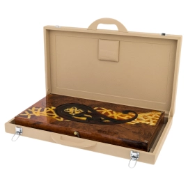 Нарды из корня ореха "Орнамент" коллекция "Легенды мира"