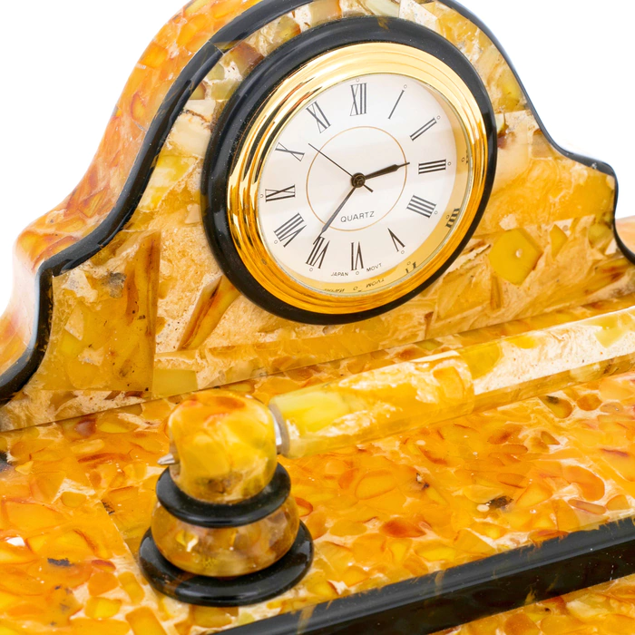 Amber "Premier" writing set