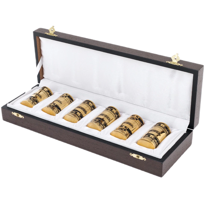 Neft vodka set for 6 persons, Zlatoust