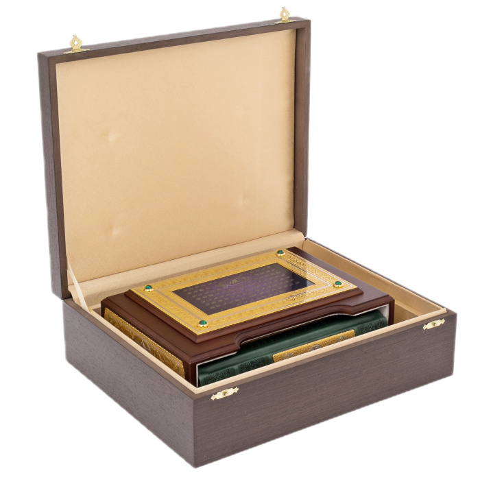 Gift Koran in a pencil case "Hagia Sophia" with rosary beads, Zlatoust