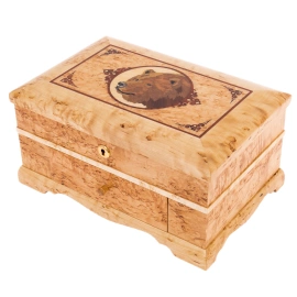 Gun cleaning kit "Bear" Karelian birch