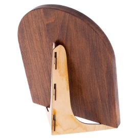 Икона из бука и янтаря "Владимирская Богоматерь" большая