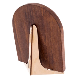 Икона из бука и янтаря "Николай Чудотворец" малая