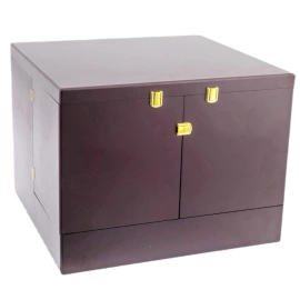 Чайный сервиз "Чаепитие"с малахитом, на 6 персон, 20 предметов, Златоуст