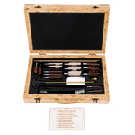 A set for cleaning weapons made of Karelian birch "Moose"