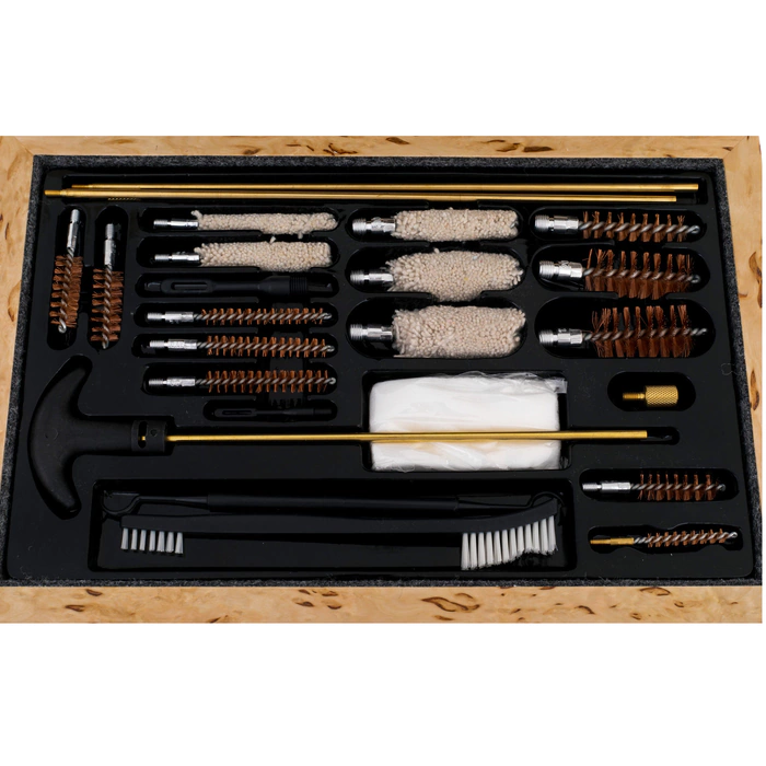 A set for cleaning weapons made of Karelian birch "Moose"