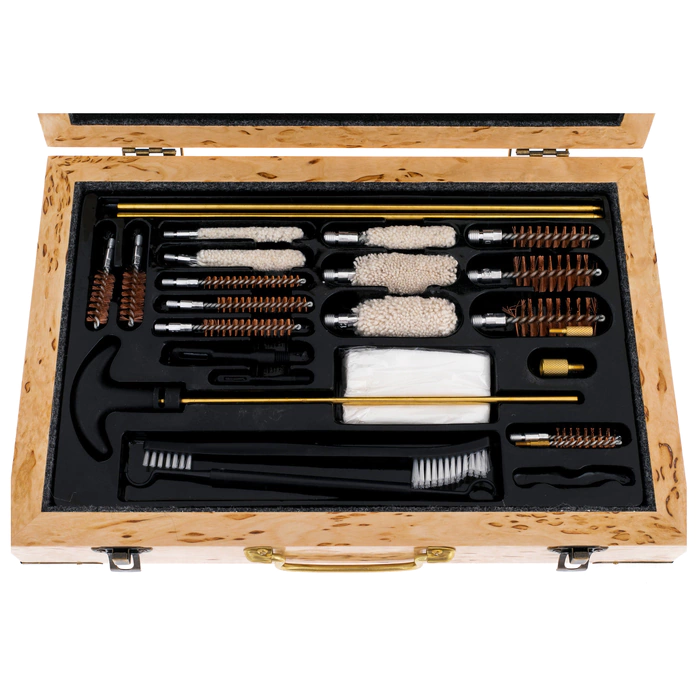 Karelian birch gun cleaning kit "Coat of Arms"