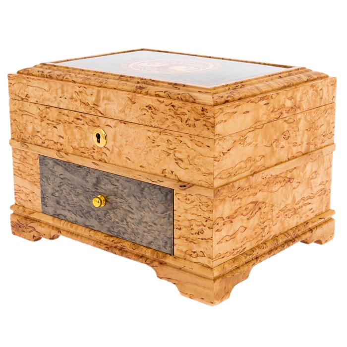 Karelian birch casket "Tree"