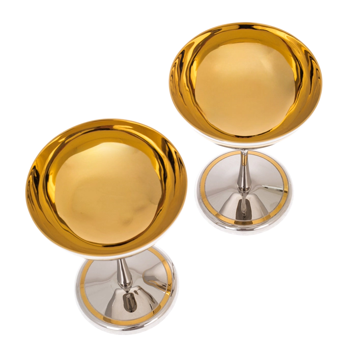 Champagne cream set for 2 persons, Zlatoust
