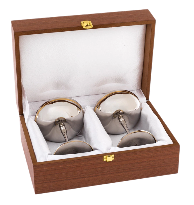 Champagne cream set for 2 persons, Zlatoust