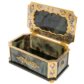 Ларец из нефрита "Власть" Златоуст