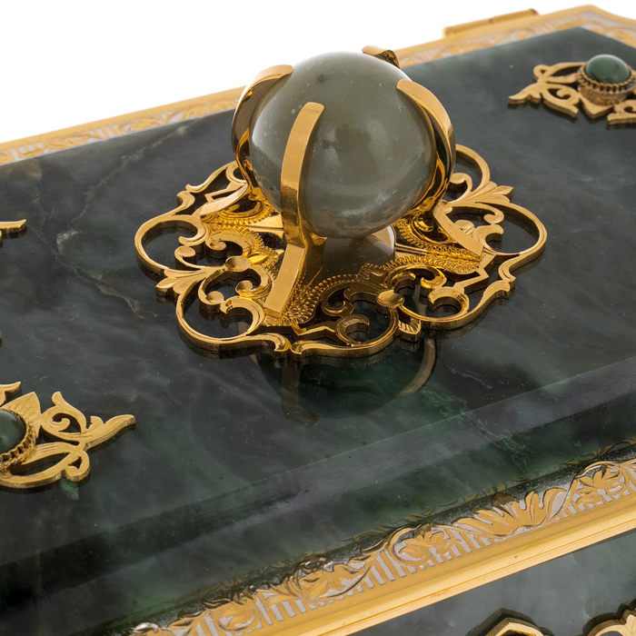 Jade casket "Power" Zlatoust