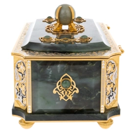 Ларец из нефрита "Власть" Златоуст
