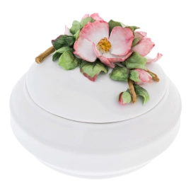 Шкатулка фарфоровая "Надежда. Яблоня"