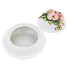 Шкатулка фарфоровая "Надежда. Яблоня"