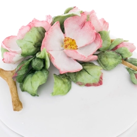 Шкатулка фарфоровая "Надежда. Яблоня"