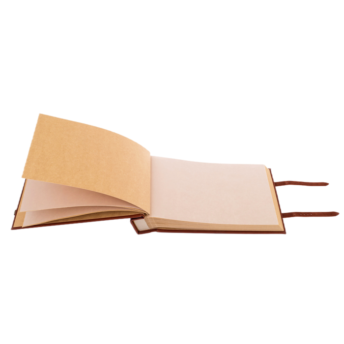 Genuine leather photo album "My fishing"