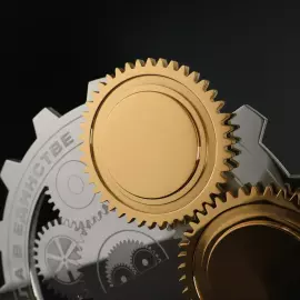 Бизнес сувенир "Механизм успеха"