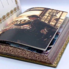 Подарочная книга в кожаном переплёте "Женская мудрость " в футляре