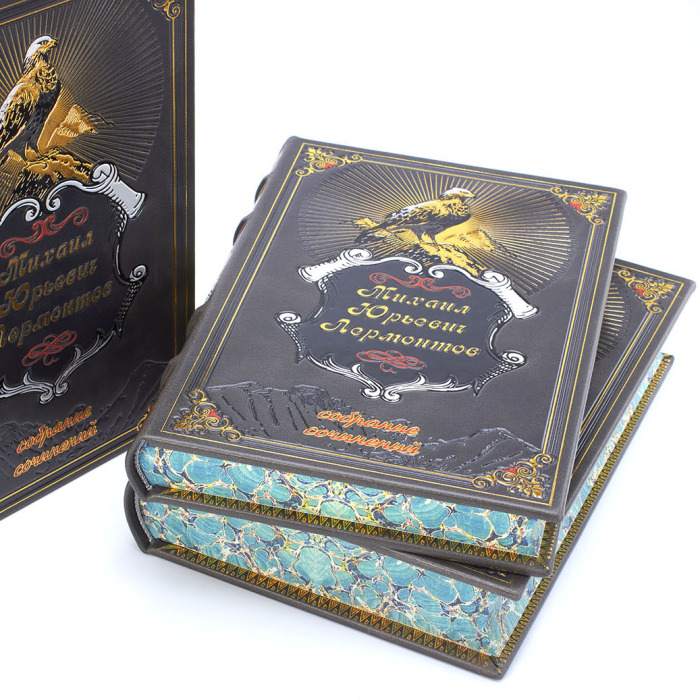 Подарочное собрание сочинений М.Ю. Лермонтова, в 5-ти томах