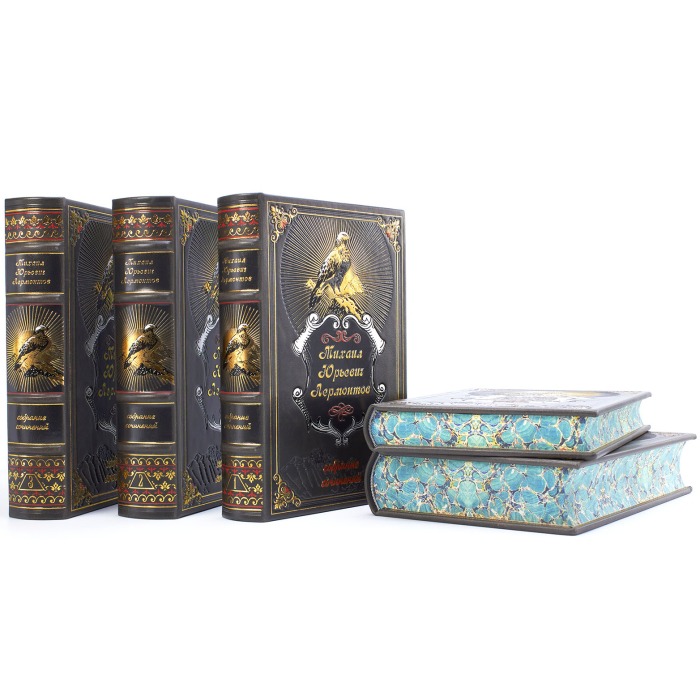 Подарочное собрание сочинений М.Ю. Лермонтова, в 5-ти томах