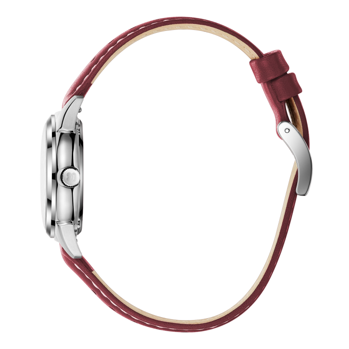 Наручные кварцевые часы УЧЗ Наследие Олимпиада 1980 с красным ремешком