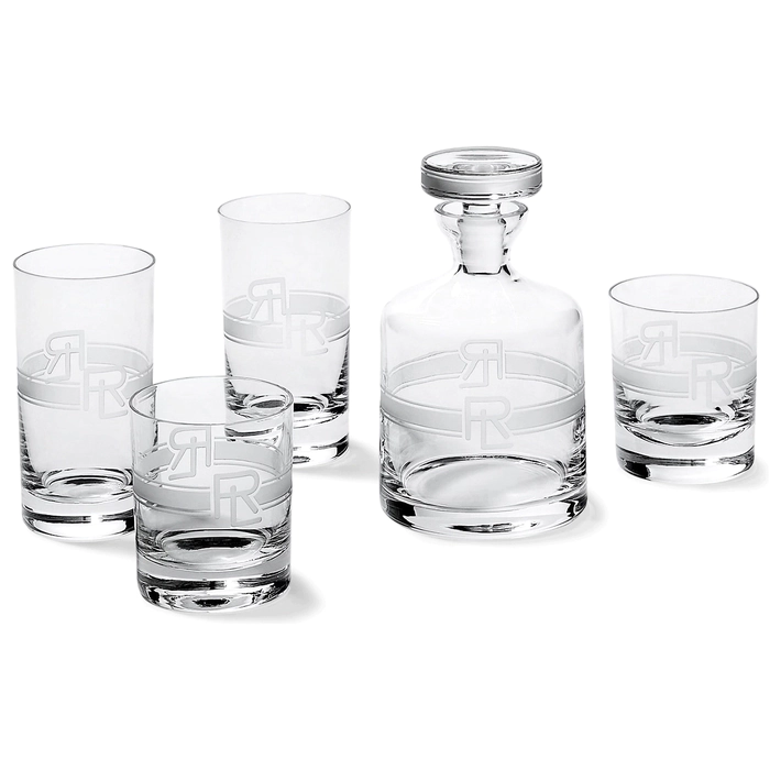Crystal decanter for spirits "Ashton"