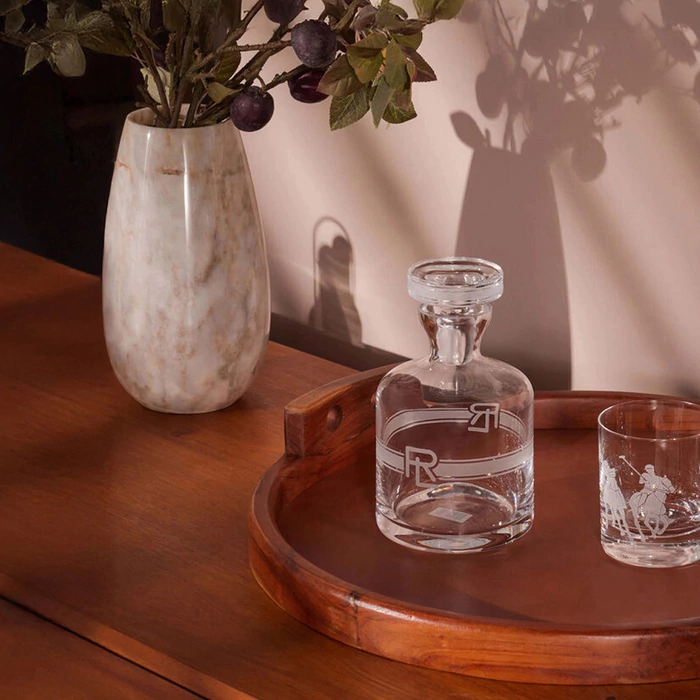 Crystal decanter for spirits "Ashton"