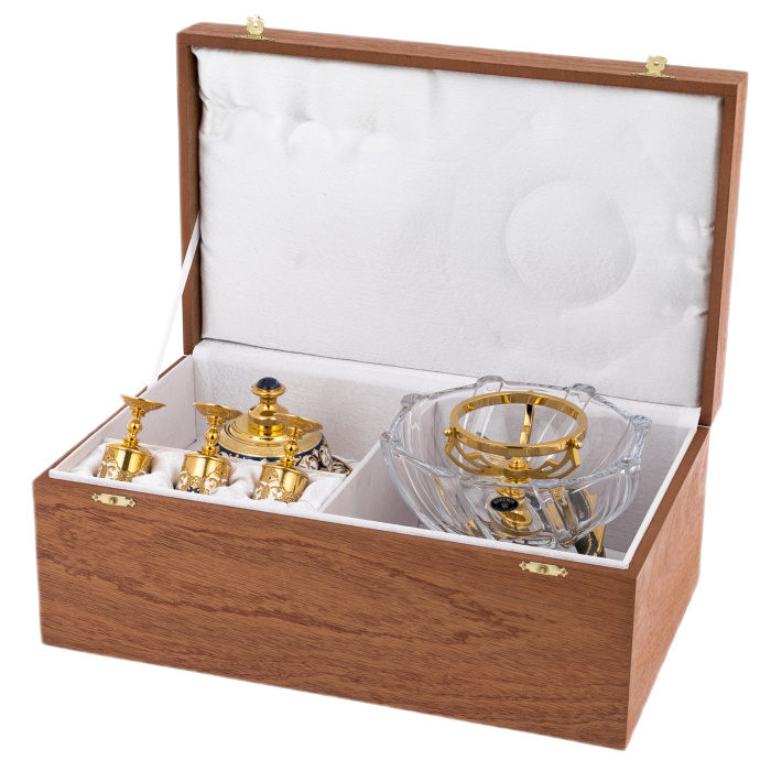 Икорница на содалите "Посейдон" на 3 персоны, Златоуст