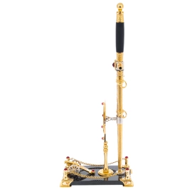 Кортик сувенирный "За заслуги" на подставке, Златоуст