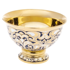 Набор пиал "Восток" на 2 персоны, синий, Златоуст