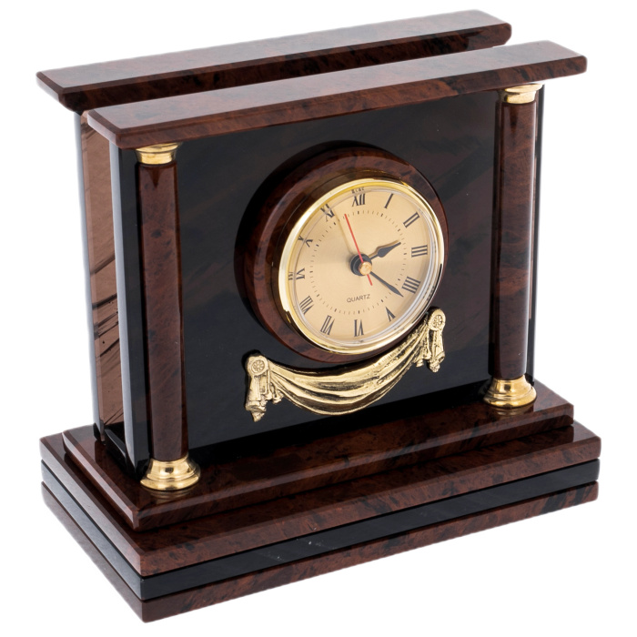 Настольный набор из обсидиана "Представительский"