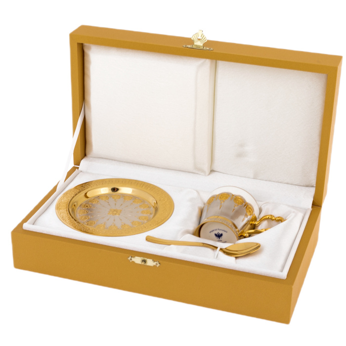 Кофейная пара "Роза" на 1 персону, Златоуст