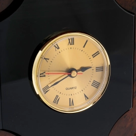 Часы-сейф из обсидиана "Орёл"