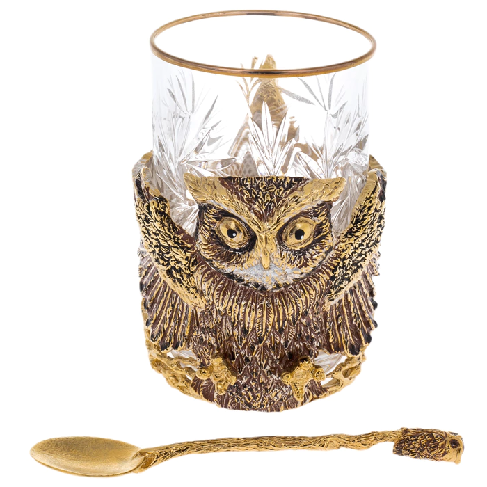Zlatoust's Owl cup holder