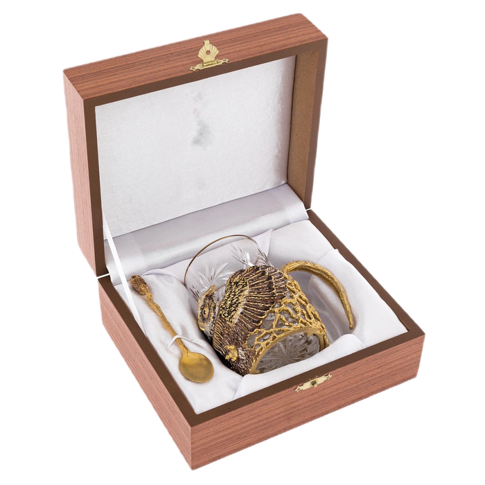 Zlatoust's Owl cup holder
