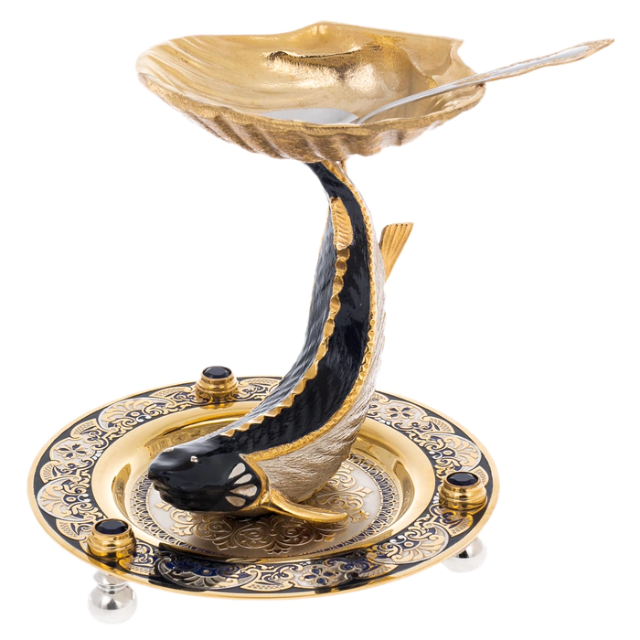 Beluga caviar bowl Zlatoust