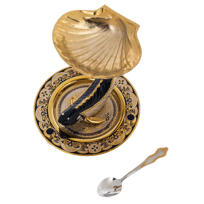 Beluga caviar bowl Zlatoust