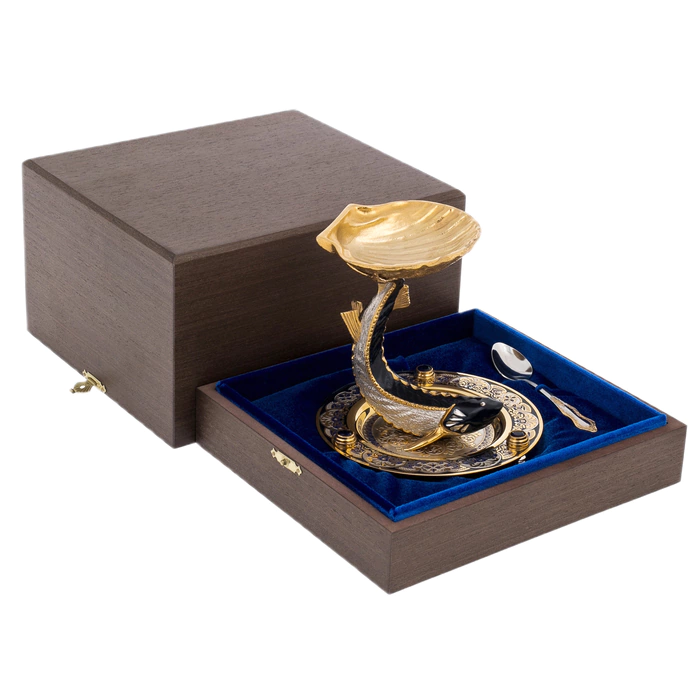 Beluga caviar bowl Zlatoust