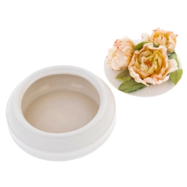 Шкатулка фарфоровая "Надежда. Пион"