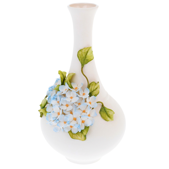 Porcelain vase "Vostok. Hydrangea"