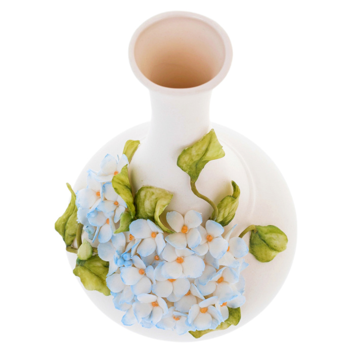 Ваза фарфоровая "Восток. Гортензия"