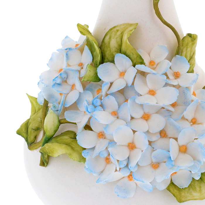 Porcelain vase "Vostok. Hydrangea"