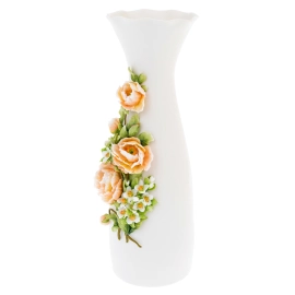 Ваза фарфоровая "Лилия. Пион и жасмин"