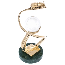 Статуэтка корпоративная "Символ железных дорог"