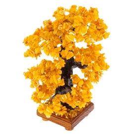 Статуэтка из янтаря "Дуб"