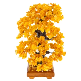 Статуэтка из янтаря "Дуб"