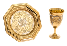 Набор для водки "На посошок" на 1 персону, Златоуст